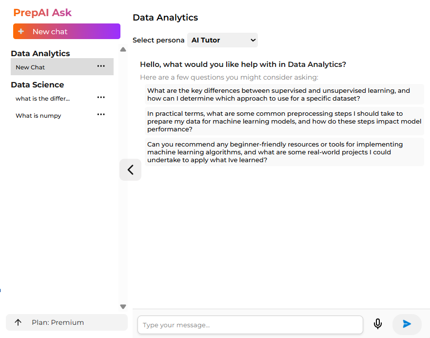 AI Chatbot System